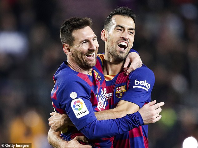 Lionel Messi praised Sergio Busquets after the midfielder revealed he will leave Barcelona
