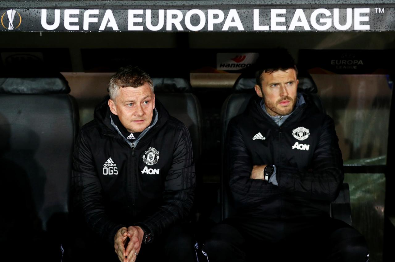  Carrick went on to work as Ole Gunnar Solskjaer's assistant