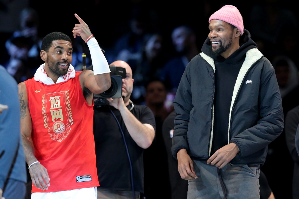 Kevin Durant feels relationship with Kyrie Irving wasn't an issue