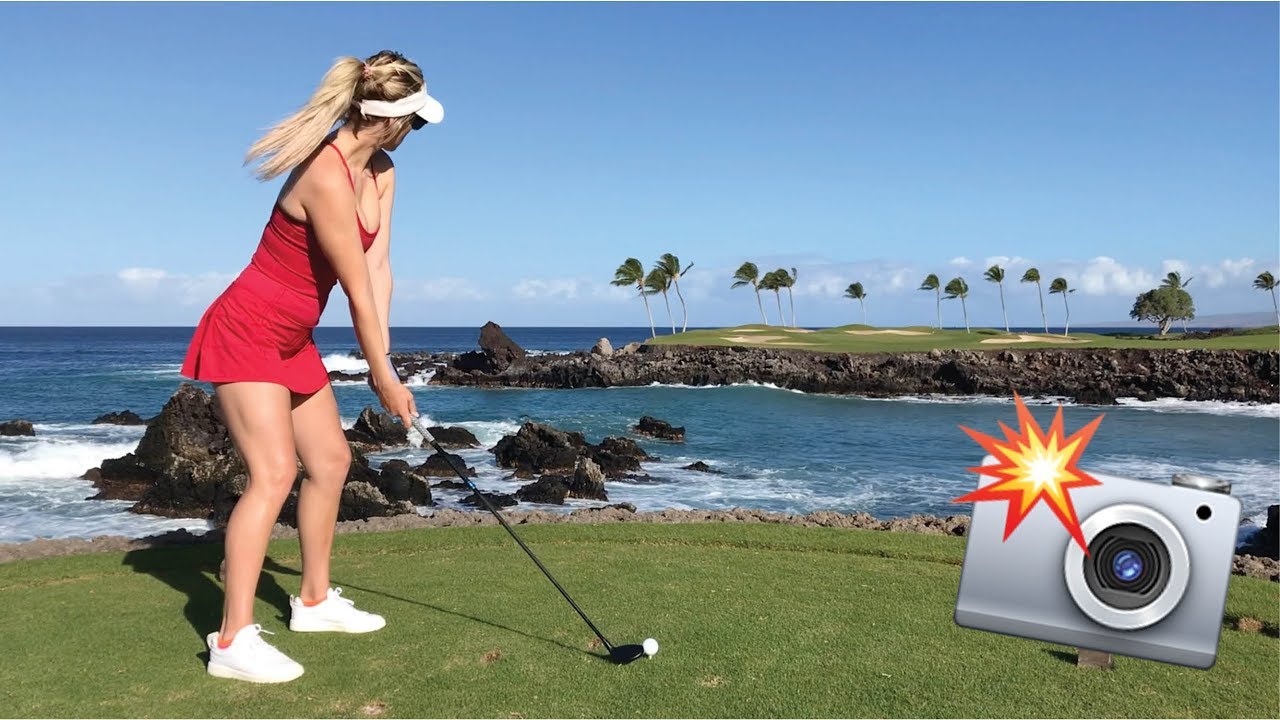 A Golfer's Paradise: Paige Spiranac's Round at Mauna Lani South Course in Hawaii 5