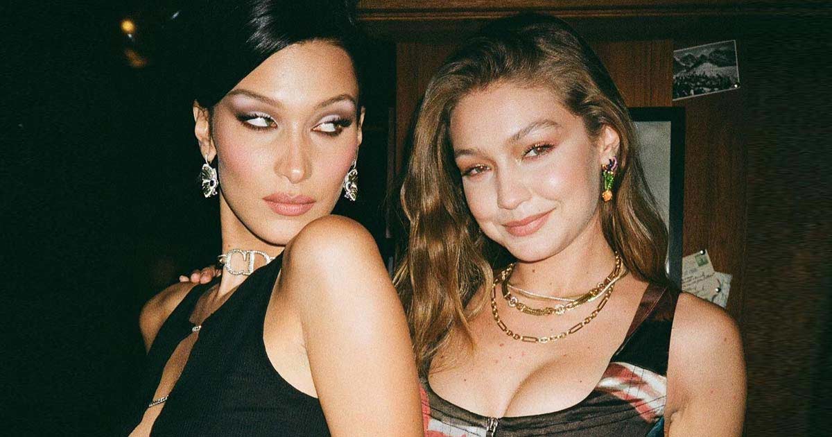 When Gigi Hadid & Bella Hadid Strip Down Getting N*de Hugging Each Other  With A Sensual Stare Sending The Netizens Into A Sweet Coma!